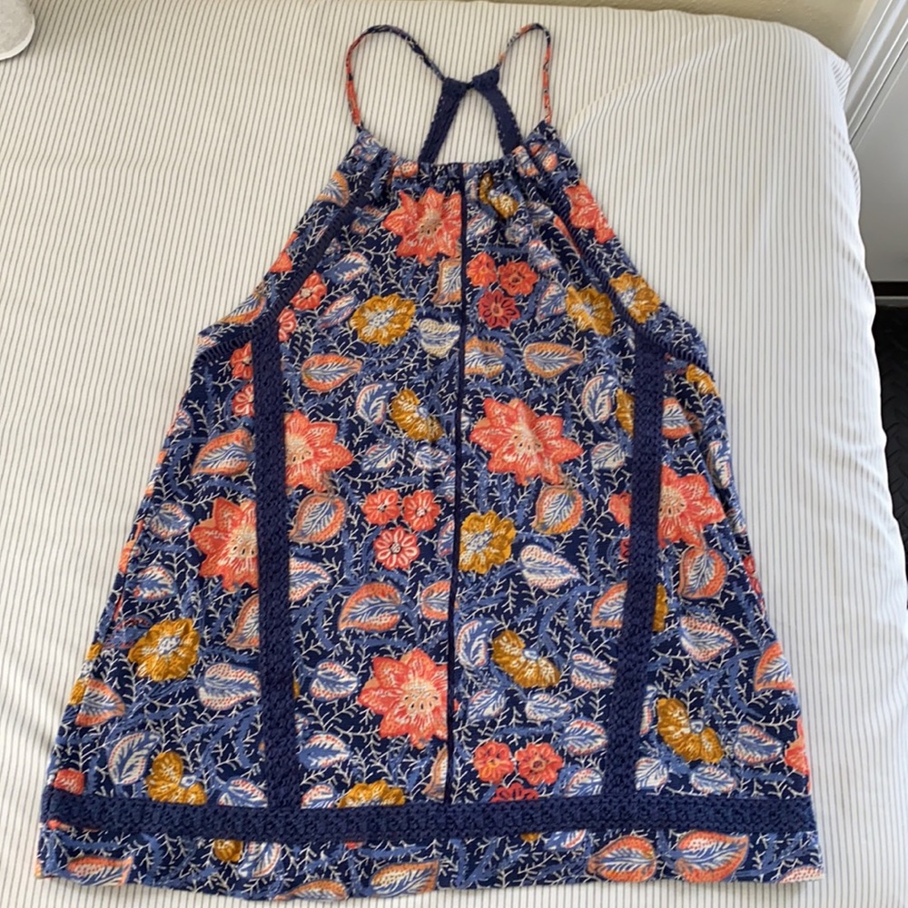Lucky Brand Floral Flowy Top